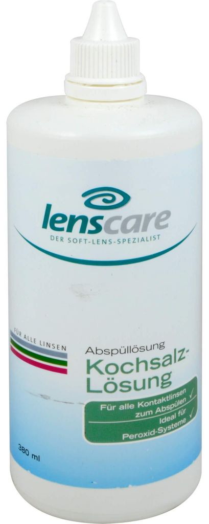 Roztwór soli fizjologicznej Lenscare, 380 ml roztworu Zdjęcie produktu 