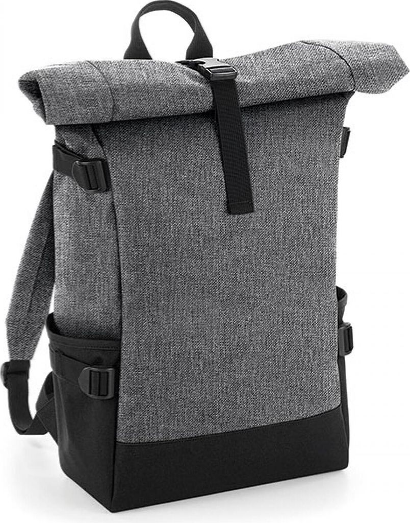 BagBase BG858 | Rucksack Block Roll-Top, 28 x 48 x 15 cm - Produktbild 