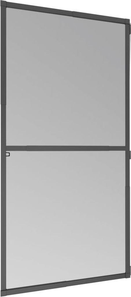 Windhager IS Plus Teleskoptür 100 x 210cm schwarz/anthrazit