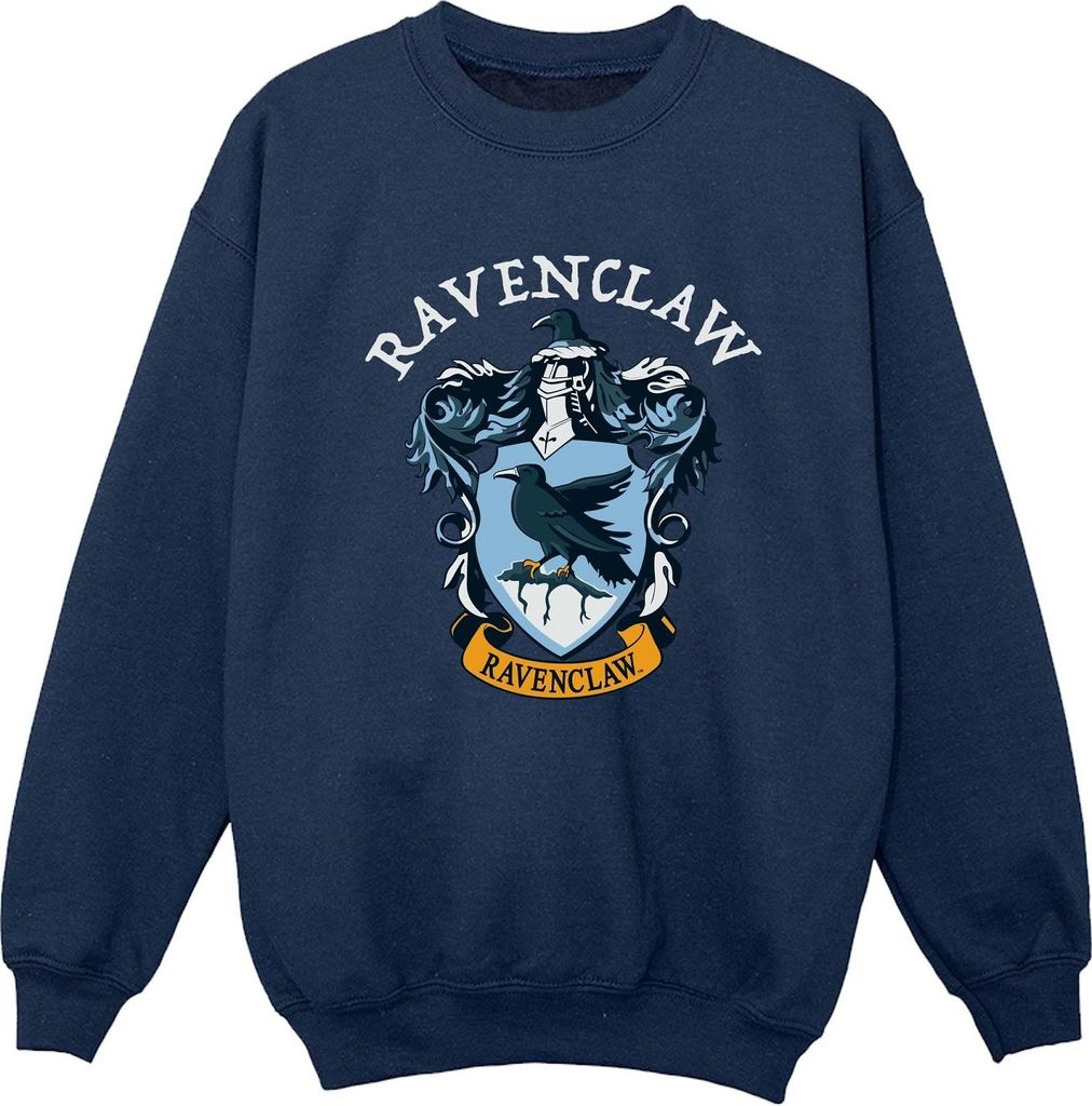 Harry Potter - Sweatshirt für Mädchen BI1919 (104) (Marineblau)