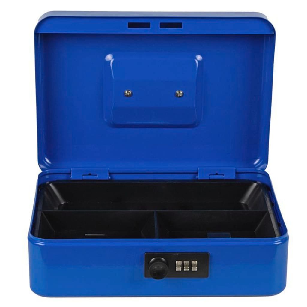 BURG-WÄCHTER Geldkassette Money Code 5025, abschließbar mit Zahlenschloss und Hartgeldeinsatz, Stahlblech