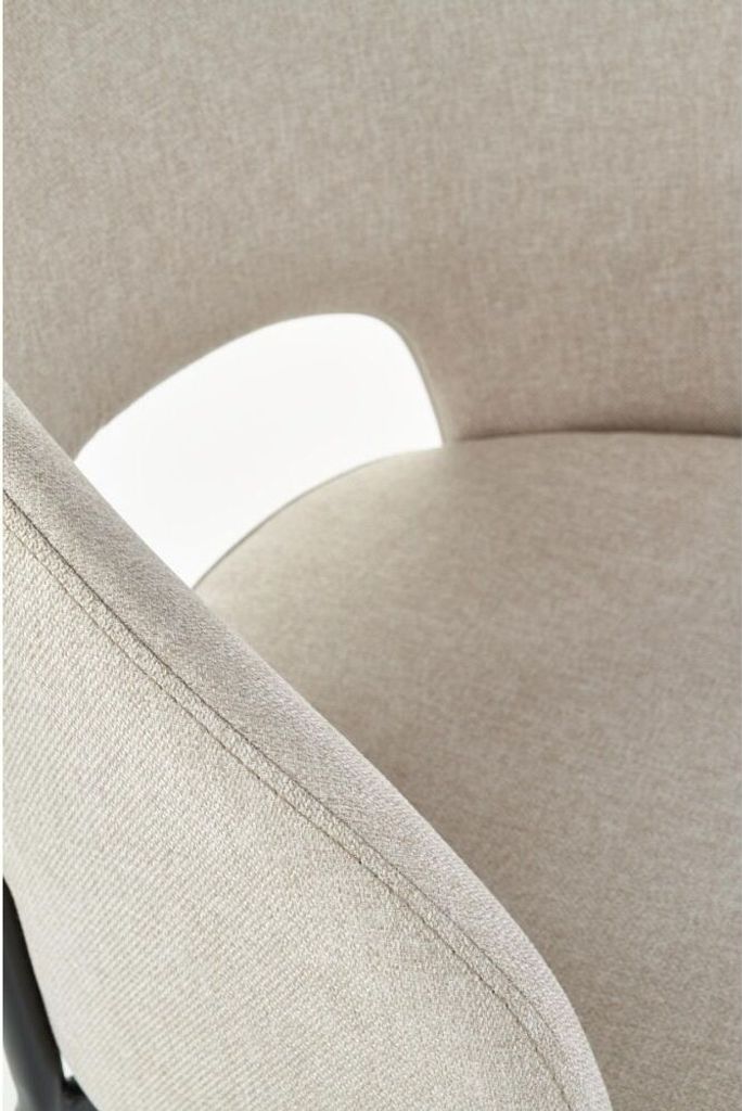 Halmar Essensstuhl K373 - beige / schwarz Produktbild 7