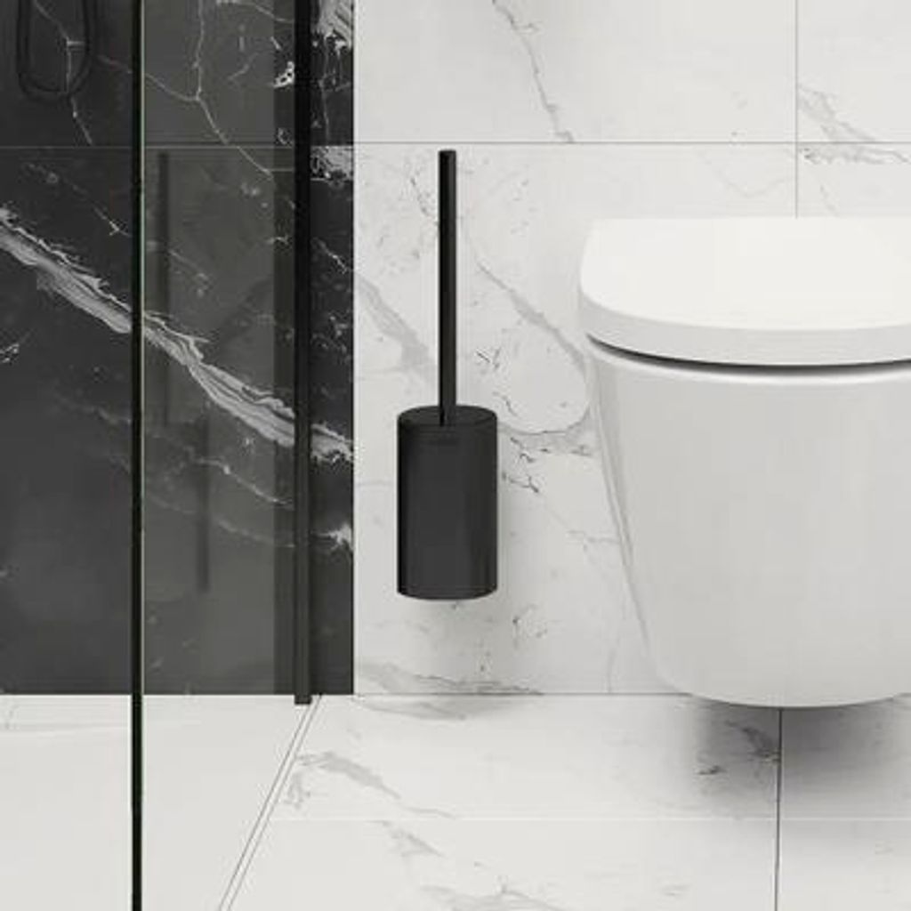 WC-Bürstengarnitur LAUFEN LIDA schwarz matt H384LI14500001