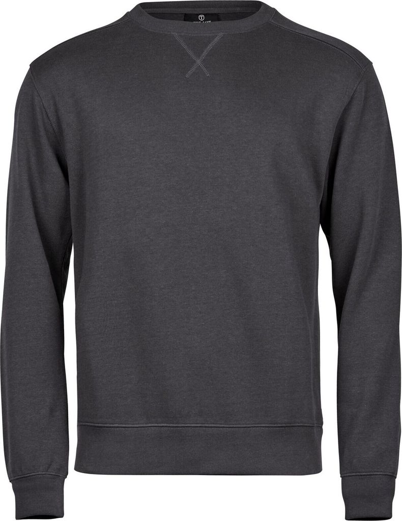 Tee Jays - Sweatshirt Rundhalsausschnitt für Herren PC6431 (XXL) (Dunkelgrau)