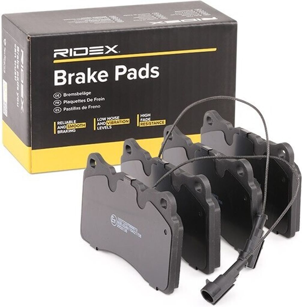 RIDEX Bremsbeläge Satz Vorne für RENAULT Megane IV Schrägheck (B9A/M/N) 402B0216