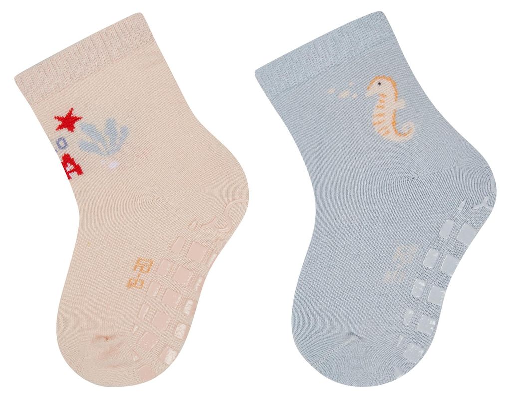 Sterntaler ABS Socken 2er-Pack Hello Sea