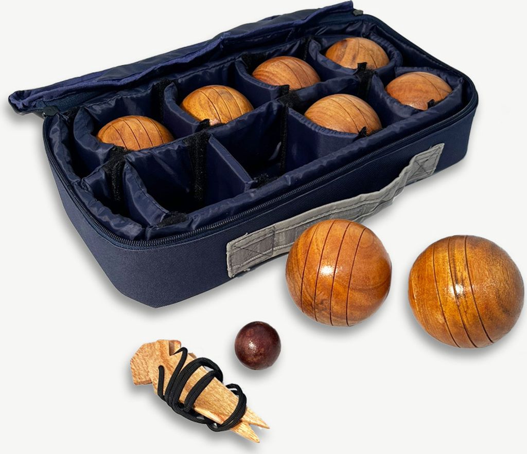 Zestaw drewnianych kulek - Jeu de boules - Hyper Luxe - w Zdjęcie produktu 