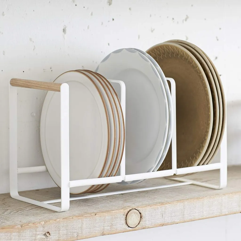 Portaposate Grande in Bambù per Famiglie - Organizer Cassetto Multiuso - 1