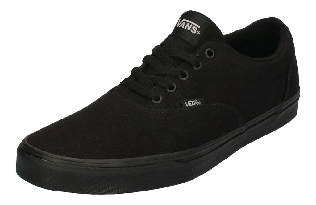 Vans black bone canvas hotsell