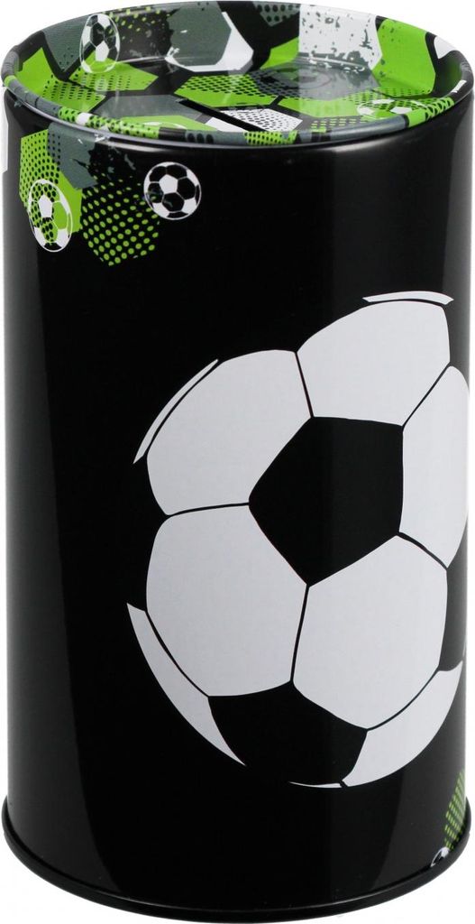 Metall Runde Fußball Spardose Starpak 569225 Produktbild 