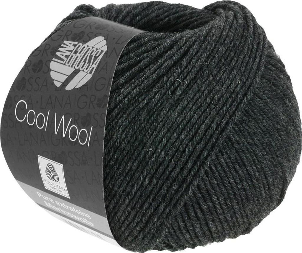 Lana Grossa - Cool Wool 0444 anthrazit Produktbild 
