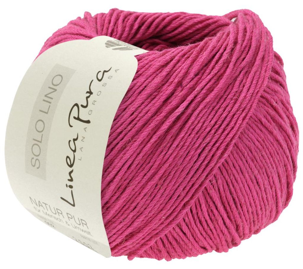 Lana Grossa - Solo Lino 0058 pink Produktbild 