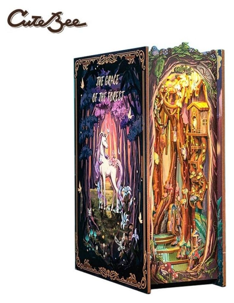 La Grâce de la Forêt - Kit de coin livre à faire soi-même Image du produit 