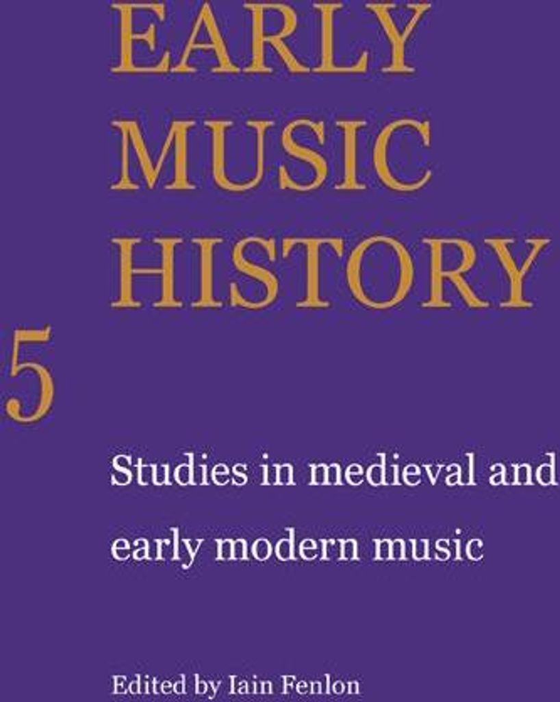 Early Music History