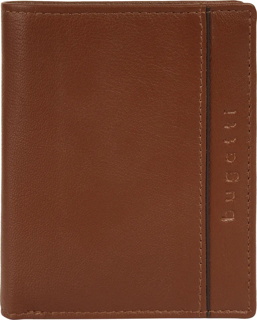 Porte-monnaie Banda Bugatti 021456 Cuir Cognac au Design Minimaliste - 7