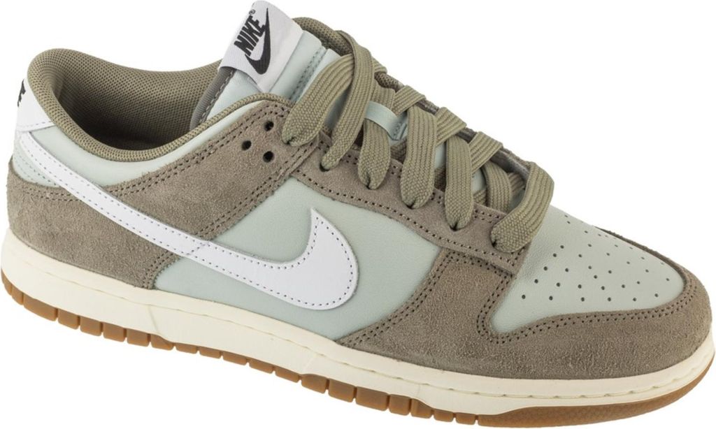 Nike Dunk Low Retro SE "Light Silver Light Army Sail White" Weiß, Größe: 45