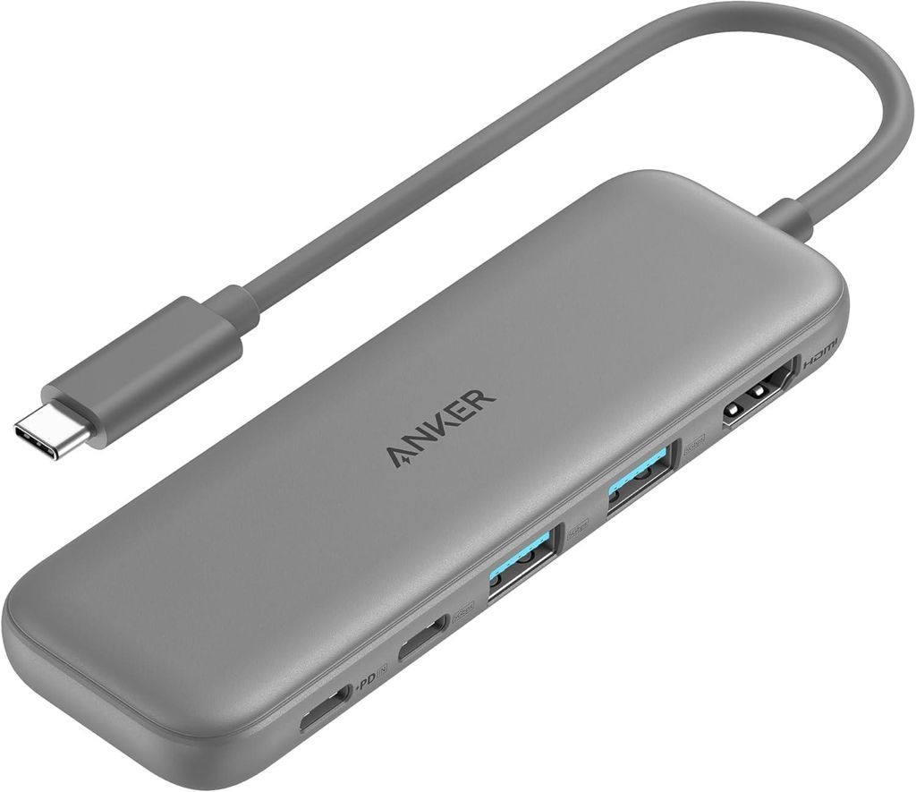 Anker USB-C Hub, 332 USB-C Hub (5-in-1) mit 4K HDMI Produktbild 