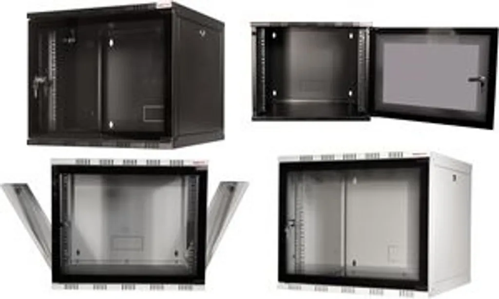 Coffret informatique 19 pouces 9U rack de brassage mural compact