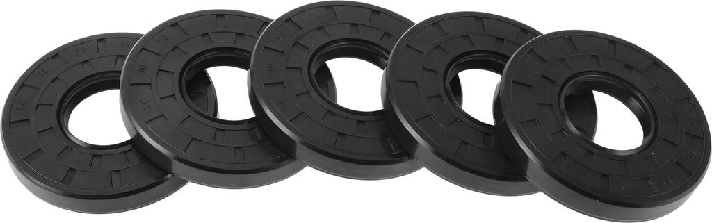 5 Stück Drehwellendichtung Hochdruck-Öldichtung 30x72x10mm Schwarz Nitril 70 Durometer Gummi