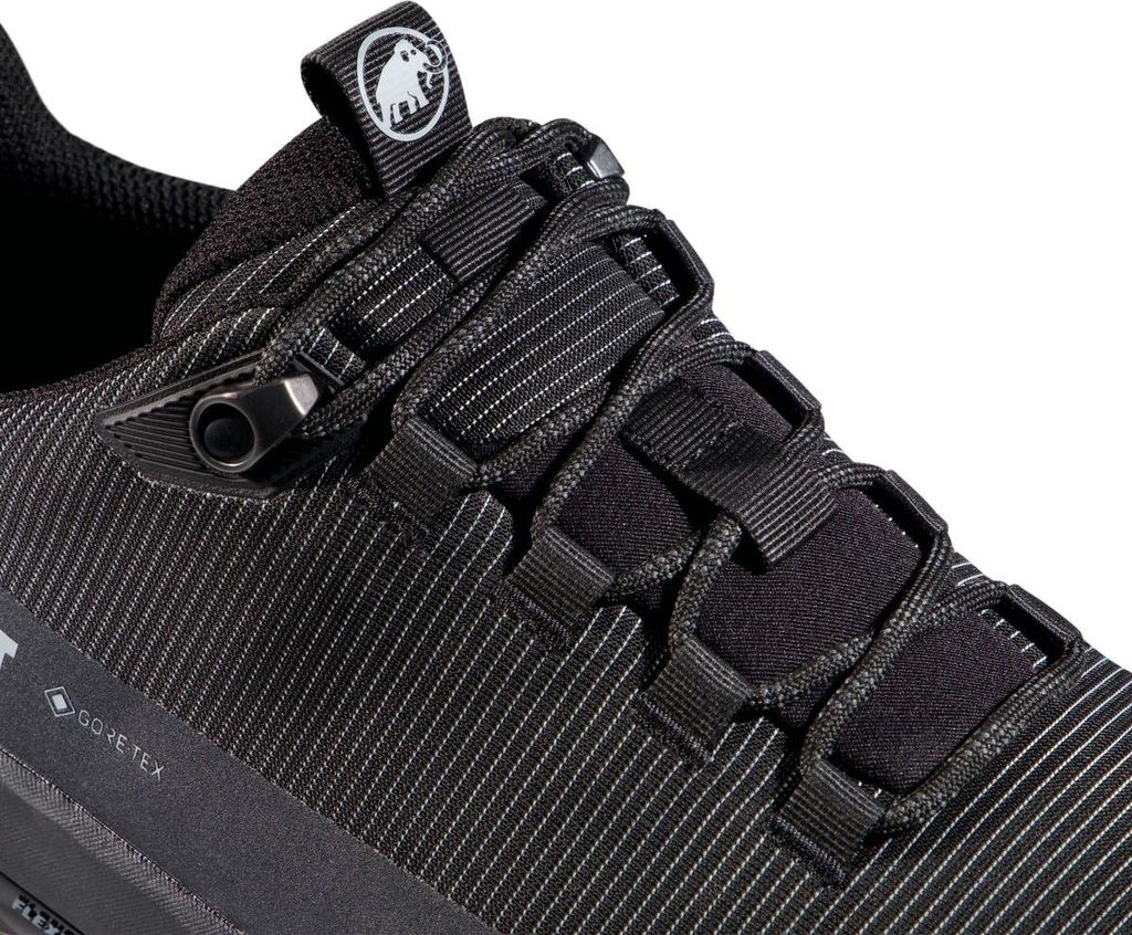 Mammut Ducan III Low GTX Women - leichter, robuster Wanderschuh für Damen, Farbe:black, Größe:4.5 UK / 37 1/3