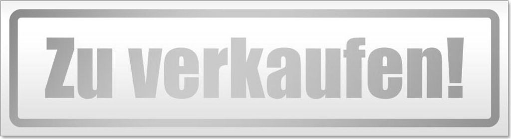 Zu verkaufen! Magnetschild Schild magnetisch