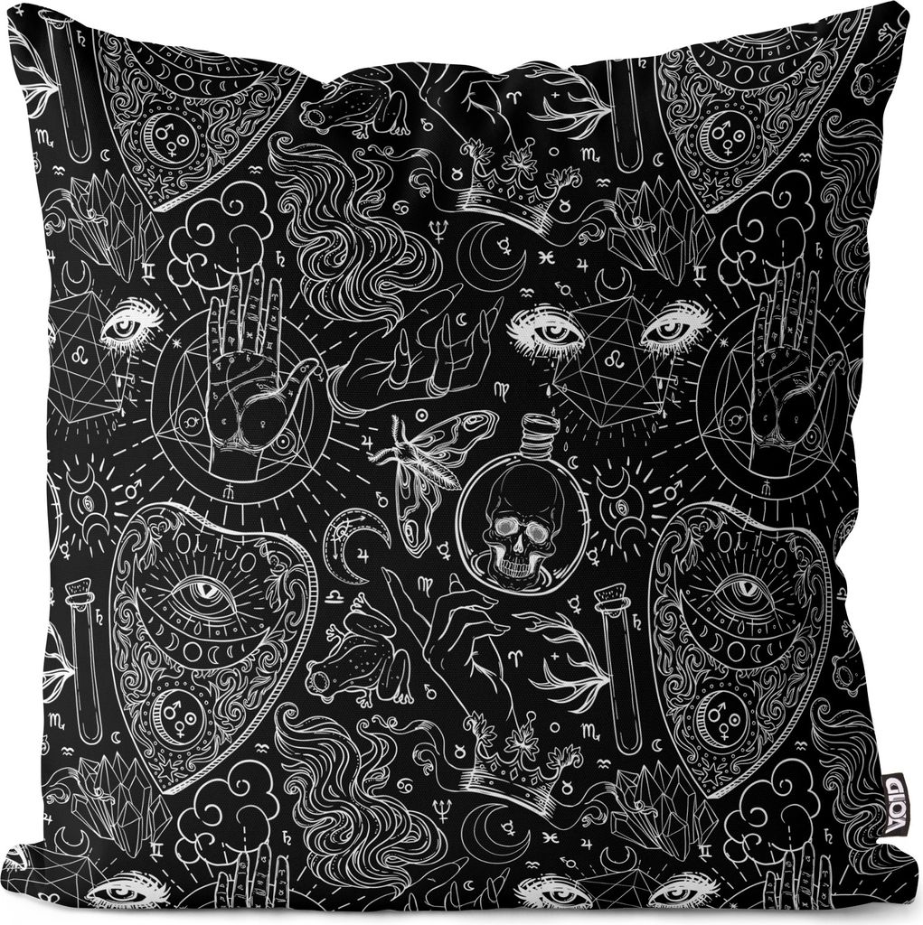 VOID Mystik Zukunft Astrologie Kissenbezug Kissenhülle sofa couch wohnzimmer dekoration wasserfest Outdoor Garten Kissen bezug deko