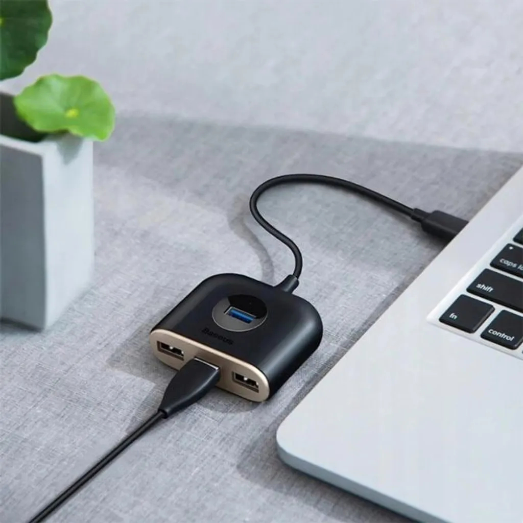Baseus Hub USB 3.0 4-in-1 5Gbps - Splitter USB per Hard Disk 4TB - 26