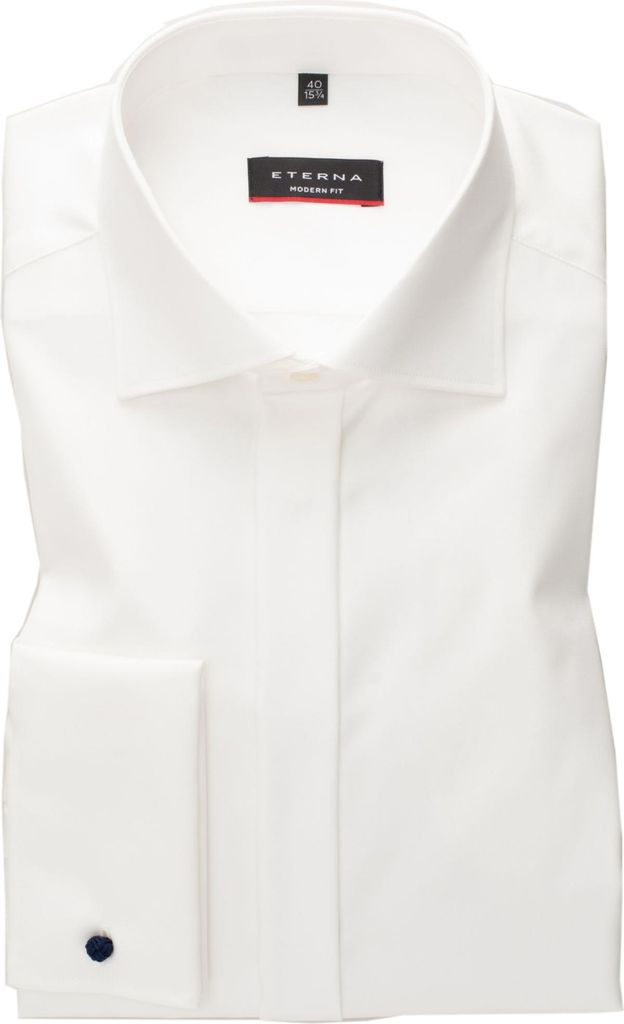Eterna - Modern Fit - Bügelfreies Herren Langarm Hemd, (8817 X367), Größe:48, Farbe:Champagner (21)