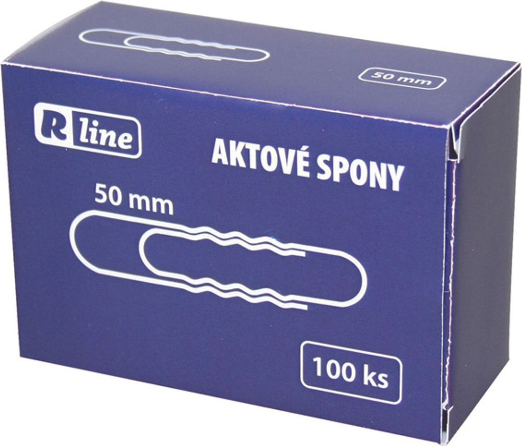 Aktové spony Economy - 50 mm / 100 ks