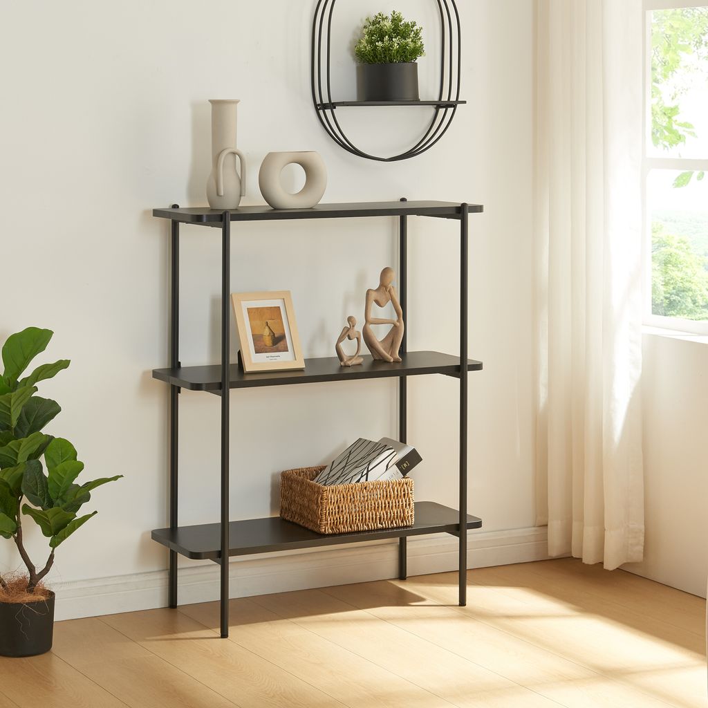 Draper Stahlregal Mit 4 Ablagen – 76x20x152 Cm, Max. 200 Kg Belastung, Ohne Schrauben Montierbar