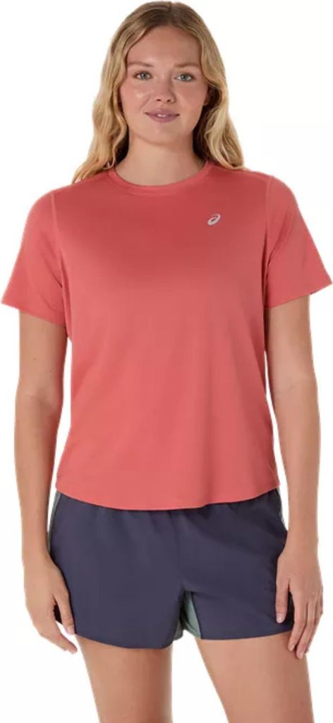 Asics Core Ss Top Dark Pink Clay S