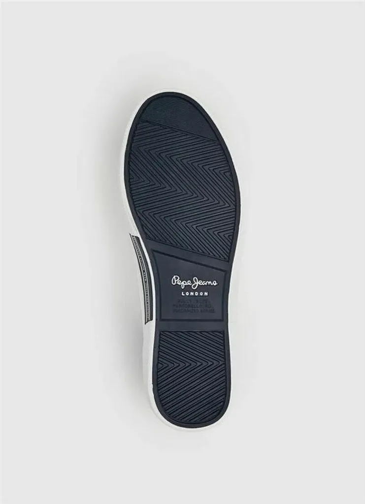 Baskets Blanches Résistantes Pepe Jeans Kenton Court B Taille 37 Gars