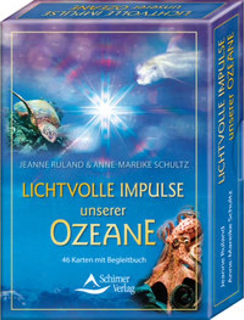 Oracle de Guidance Marine Lichtvolle Impulse - Cartes de Méditation