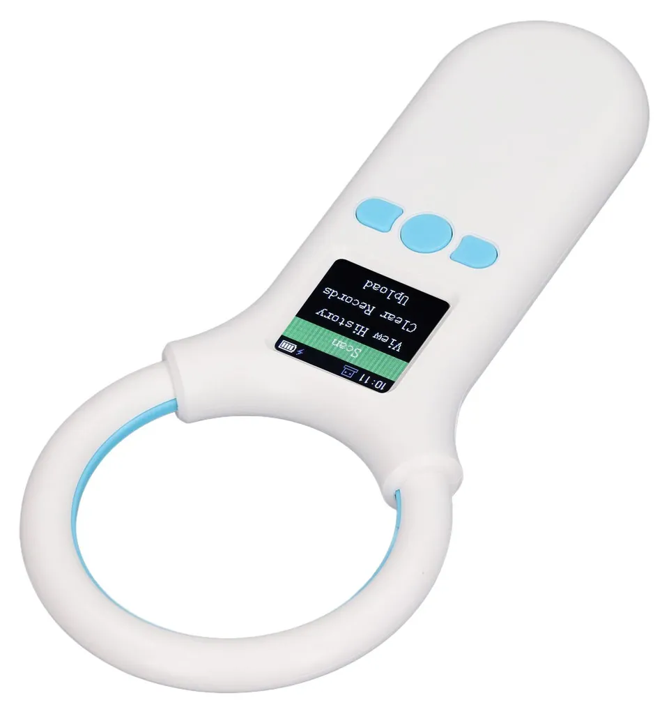 Lecteur puce animaux 134,2 kHz écran OLED scanner d'identification USB - 2
