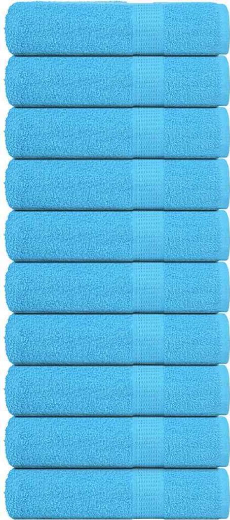 Duschtücher FROGN 10 Stk. Türkis 70x140 cm 360 g/m²