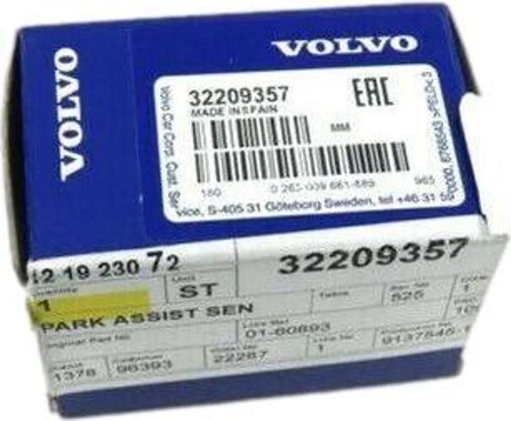Radar de recul avant pièce auto pour Volvo V90 et S90 de deuxième génération