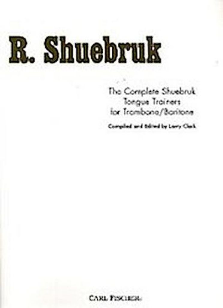 The complete Shuebruk Tongue Trainerfor trombone/baritone