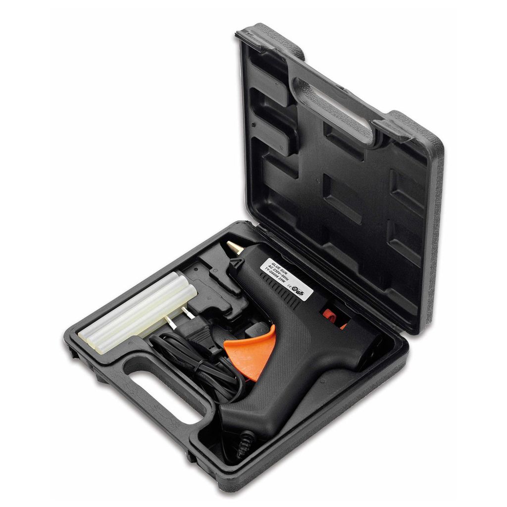 Cimco Heißklebepistolen-Set 181400 Heißklebepistole inklusive Sticks