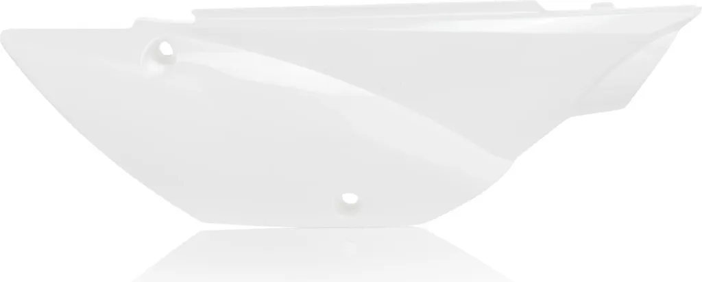 Plaque latérale Acerbis blanche haute résistance pour Kawasaki KLX 110