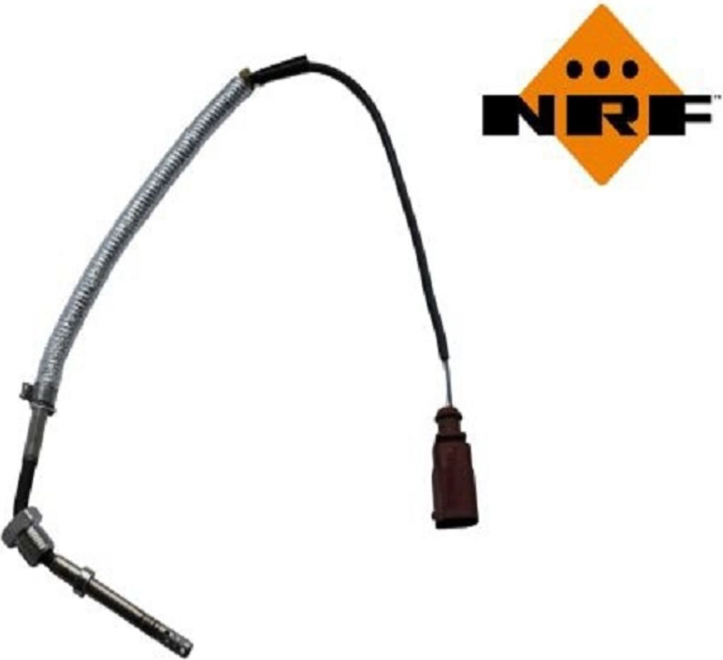Sensor Abgastemperatur 2-polig 354 mm Kabel NRF für u.a. AUDI A6
