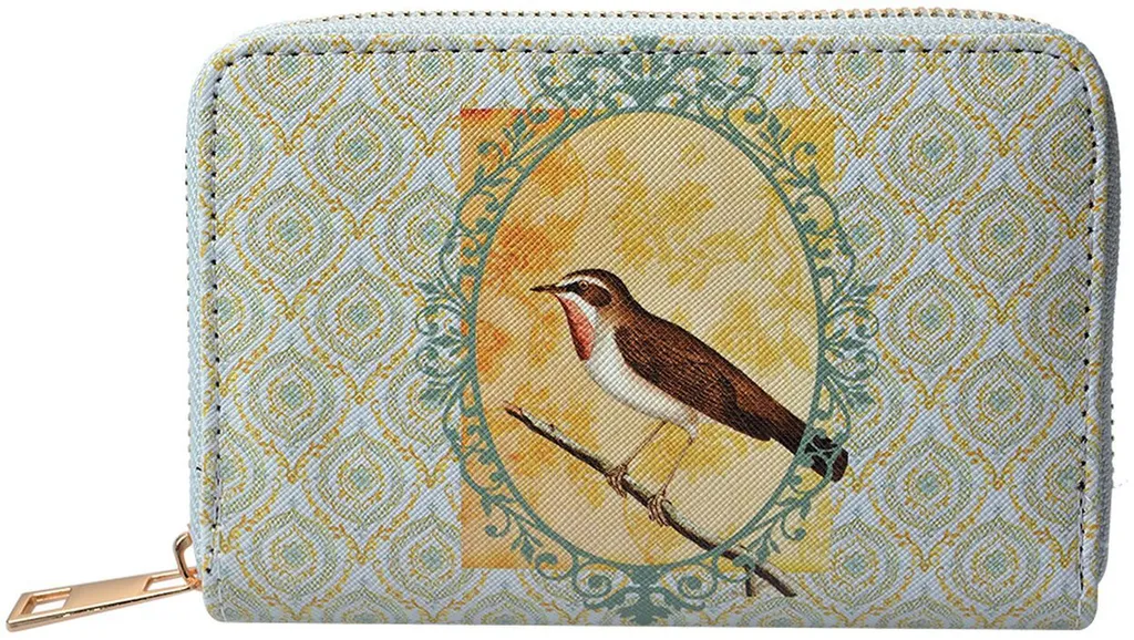Portafoglio Juleeze JZPU0006-02 10x15 cm - Colori Vivaci Verde e Giallo