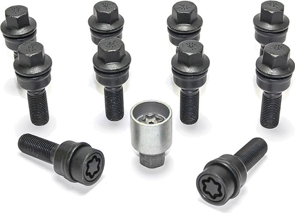 10x H&R Radschraube M14x1,5 SW17 B1454107ASET