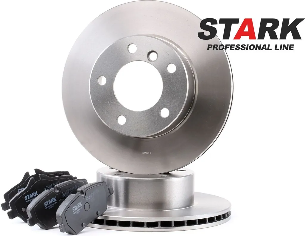 Révision Freinage BMW Série 1 E81 E87 : Kit Disques et Plaquettes STARK