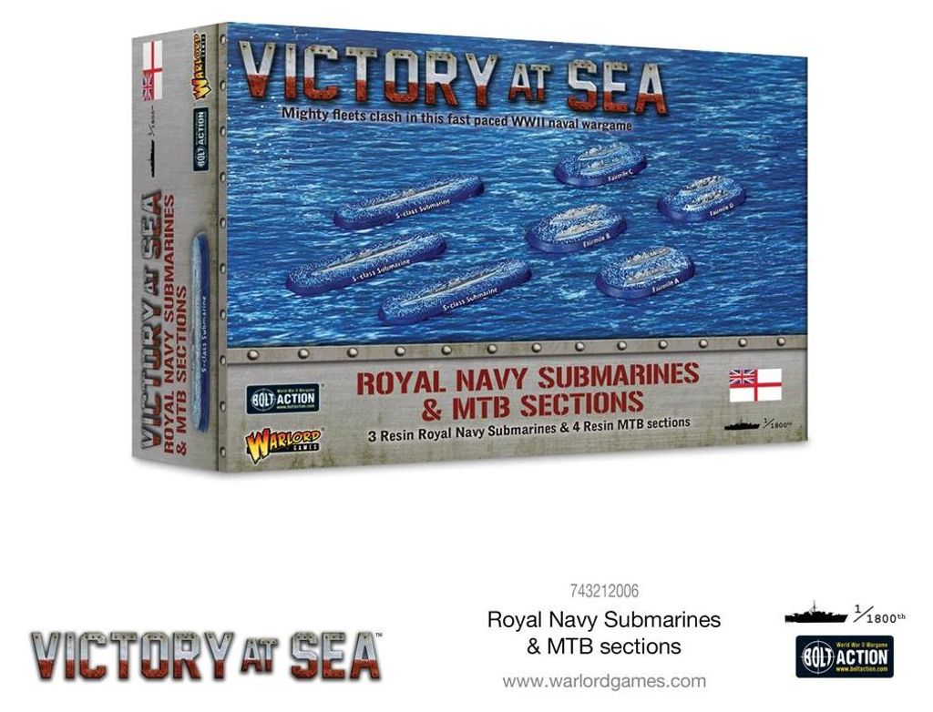 Victory at Sea - Royal Navy Submarines & MTB Sections - Englisch