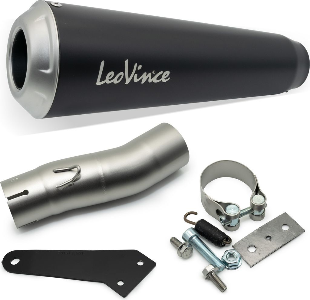 Leovince Schalldämpfer SBK GP One Schalld Leo Slipon GP One Edelstahl