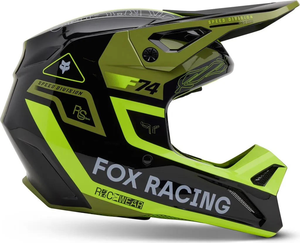 Casque V1 Race Spec Vert Pâle 2XL 63-64cm pour Moto Cross et Enduro