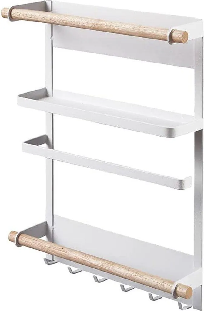 Organisateur frigo suspendu pour herbes aromatiques et ustensiles