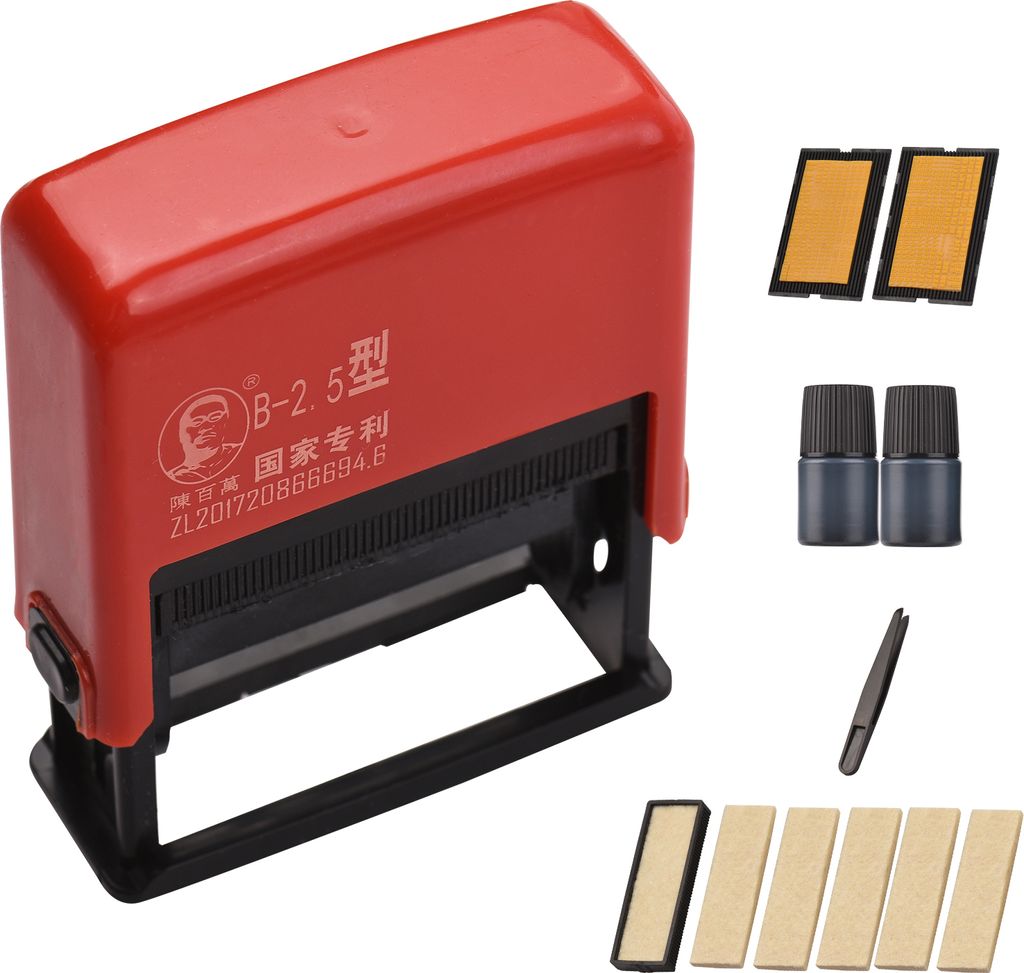 Tragbare Handheld-Codiermaschine Manueller Datumsstempel Drucker Tinte Datumsdruck fuer Lebensmittel Plastiktuete Flasche Metalldosen Papierherstel...