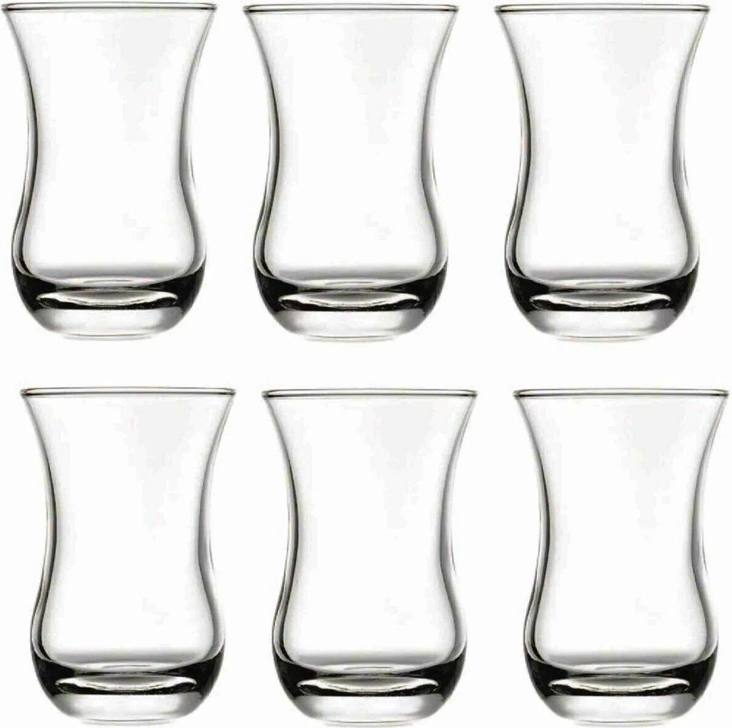 Pasabahce 62511 Aida Teeglas 140ml ohne Henkel, 6 Stück Produktbild 
