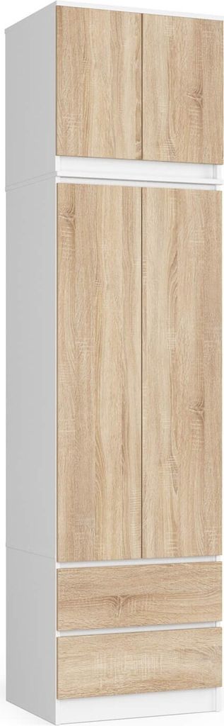AKORD Furniture Factory SZCLPS60NADBIASON, Weiß, Garderobe, Produktbild 